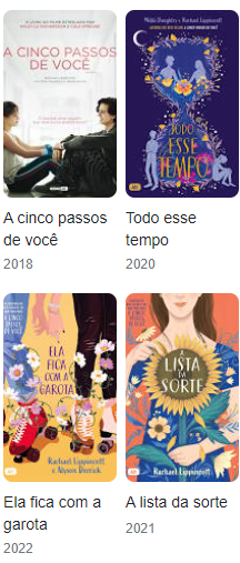 livros de rachael lippincot em português